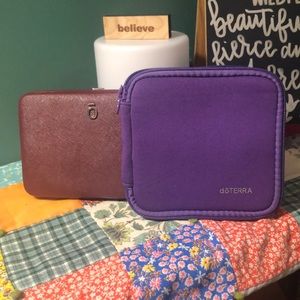 Limited edition Doterra Clutch & roller ball cases